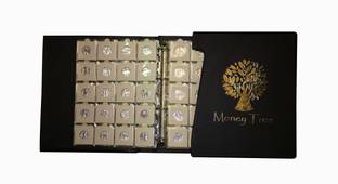 MONEY TREE Coin Album - 200 Capacity - With Holder Coin Bank