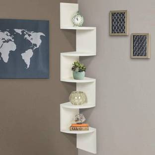 Sublime Arts WALL FLOATING Engineered Wood Display Unit