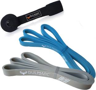 Bulmarc Set of 2 Pull Up Resistance Bands Light and Medium (7-23 KGS) Resistance Tube