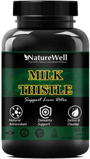 Naturewell Milk Thistle with 800 mg of Silymarin for healthy Liver (60N)