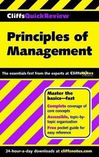 CliffsQuickReview Principles of Management