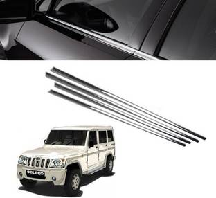 After cars Premium Car Window Lower Garnish 21 Chrome Mahindra Bolero Side Garnish