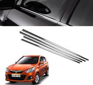 After cars Premium Car Window Lower Garnish 28 Chrome Maruti Alto K10 Side Garnish