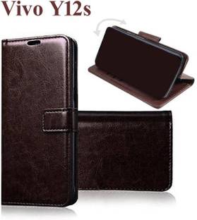 Manobal Flip Cover for Vivo Y20, Vivo Y20i, Vivo Y20A, Vivo Y20G, Vivo Y20T, Vivo Y12s, Vivo Y12G