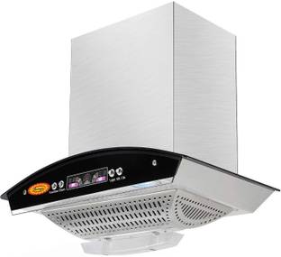 SURYA Boat 2021-Silver 1400 CMH 60 cm Auto Clean Chimney
