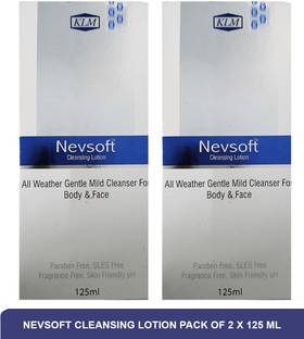 Nevsoft cleansing lotion | Best Face Lotion for Women (pack of 2)125ml Face Wash
