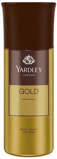 Yardley London Gold Deodorant Spray  -  For Men & Women