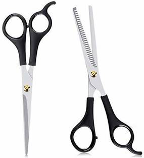 VISYA BEAUTY Steel Hair Cutting & Thinning Scissor for Men Women Professional Salon Barber Hairdressing Styling Tool Kit Scissors