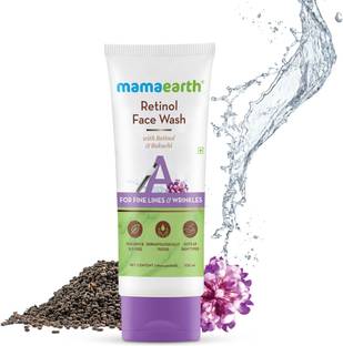 Mamaearth Retinol  for Fine Lines & Wrinkles with Retinol & Bakuchi Face Wash