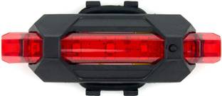 प्रोटोस इंडिया.नेट Cycle Tail Red Light 4 Mode Waterproof USB Rechargeable Bicycle Brake Light LED रियर ब्रेक लाइट