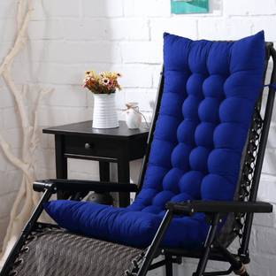 Femesta chair pad Cotton Solid Chair Pad Pack of 1