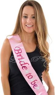 PartyDecoration BACHELORETTE DECORATION / BRIDE TO BE SASH SET OF 1/ BACHELORETTE PARTY SUPPLIES