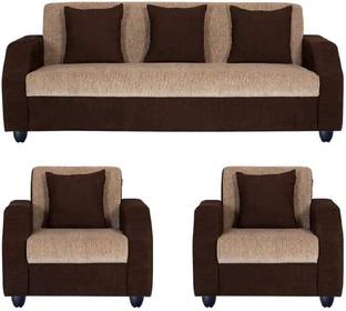 gnanitha Fabric 3 + 1 + 1 Sofa Set