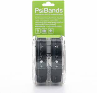 PSI Acupressure Anti Nausea Wrist Band - Travel/Sea Sickness/Motion/Morning Sickness Wrist Support