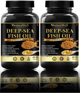 Naturewell Deep Sea Fish Oil 2500mg (Omega 3 Fish Oil)Ultra