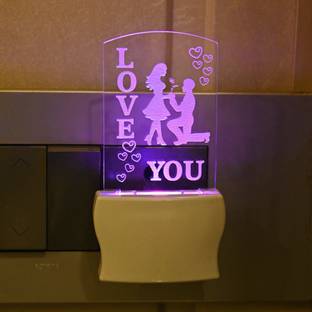 AFAST 3D Illusion Loveable Gifting LED Night Lamp Night Lamp