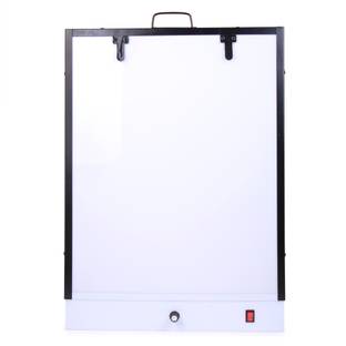 AKH69 X-ray view box Led(single fim) Front Control Burrons Black Frame with automatic film and with dimmer to adjust brightnes of screen size(14× 17 inch) Black Frame X-Ray Viewer