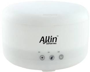 Allin Exporters Essential Oil Diffuser Cool Mist Ultrasonic Humidifier with 3D Effect Night Light Aromatherapy Diffuser with 7 Color Changing LEDs Waterless Auto-off for Home, Yoga, Office, Baby Room and Night Sleep Diffuser 1000-Ml Diffuser