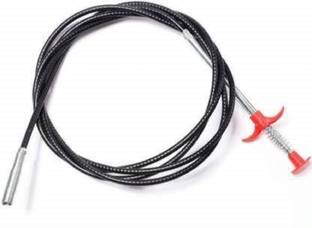 Eopzo Drain Pipe Cleaning Spring Stick, Hair Catching Drain Pipe Cleaning Wire, Sink Cleaning Stick Sewer Sink Tub Dredge Remover, Spring Drain Pipe Cleaner Tool Clog Remover Cleaning Tools ( 160 cm ) Latest Drain Clog Plunger - 4 Multi-purpose Plunger