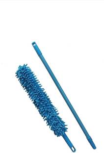 Digi Cleaning Brush Feather Microfiber Duster with Extendable Rod Dust Cleaner Fit Ceiling Fan Car Home Office Cleaning Tools Wet and Dry Duster Wet and Dry Duster