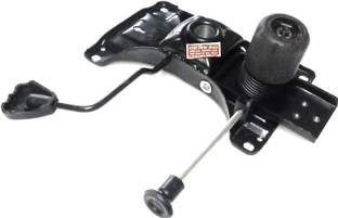 RAJCHEIF Iron Plate for Office Chair Part Replacement (Push Back Plate) Basic quality10 Holes with 15.2cm x 25.9cm Holes Distance Mounting Holes fit for Most Office Chair Braking and Locking Furniture Caster