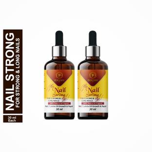 puranex 100% Pure Nail Strong Oil For Cuticle Care, Nail Growth & Strength -30ml (PACK OF 2) 60ml yellow