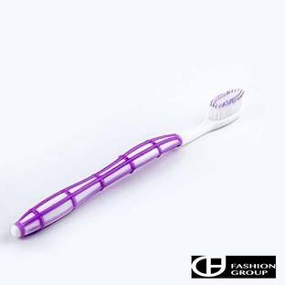 hinik Toothbrush with Soft Grade Bristles (19 cms) (Pack of 4) Ultra Soft Toothbrush