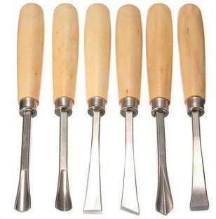 Gadariya King Good quality WOOD CHISEL SET 1/4 6-PIECE Combination Chisel Set