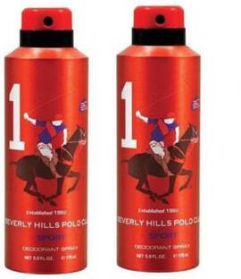 U.S. POLO ASSN. POLO DEO NO1*2 DEO Deodorant Spray  -  For Men