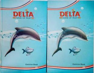 DELTA NA A4 Notebook RULED PACK OF 2 REGISTER 576 Pages