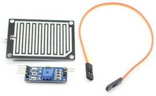 Stookin Rain Sensitive Sensor Module, Rain Drop Detection Sensor Module / Raindrops Humidity Sensor For Arduino Security Circuit and Motion Detector Electronic Educational Electronic Hobby Kit