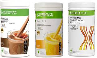HERBALIFE Weight Loss Combo of Formula 1 Nutritional Shake With Personalized Protein Powder Nutrition Drink
