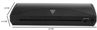 Stok 2 in 1 A3 & A4 /Fully Automatic Laminator with Jam Release Button | Supports Hot & Cold Lamination 32 inch Lamination Machine