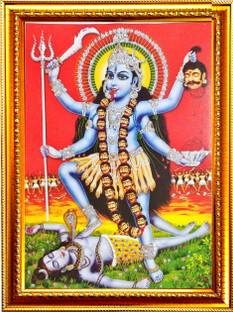 SUNINOW Kali maa photo frame Religious Frame
