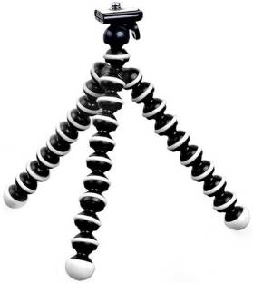 MOBONE ™ 10 inch Lightweight Flexible Gorillapod Tripod With Mobile Attachment For DSLR, Action Cameras , Digital Cameras & Smartphones - Black Tripod Kit