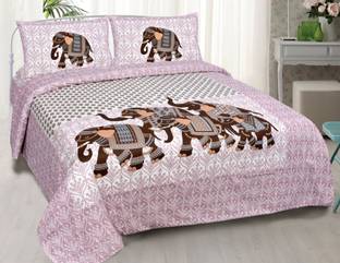 Sonal Textiles Cotton Double Bed Cover
