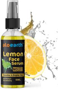 Aloearth lemon serum for permanent skin whitening. This amazing serum is 100 % effective .