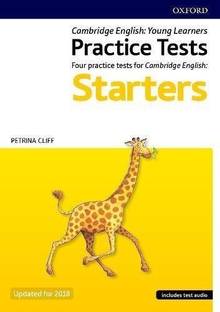 Cambridge English Qualifications Young Learners Practice Tests: Pre A1: Starters Pack  - Includes Test Audio