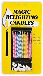 gorgeous moment Birthday Magic Candle Birthday Party Candle