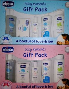 Chicco giftpack pink&blue