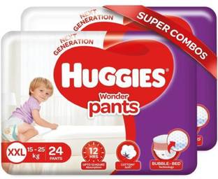 Huggies xxl 24*2 pack combo - XXL