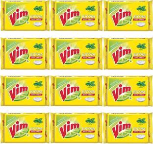 Vim EXTRA ANTI SMELL BAR (pack of 12) Dishwash Bar