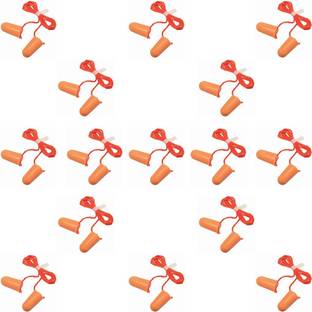 3M Ear Plugs Noise Reducing | For Meditation | During Study | While Travelling | Sleeping Ear Plug (Orange) (Pack of-15) Ear Plug