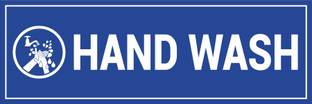 CREATIVE ADVERTISERS HAND WASH Emergency Sign