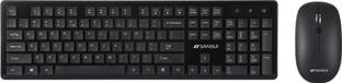 Sansui KM222W Wireless Standard Laptop Keyboard Compatible with Desktop, Laptop, Mac