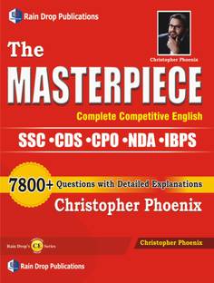 The Masterpiece Complete Competitive English For SSC | CDS | CPO | NDA | IBPS 7800+ Questions With Detailed Explanations