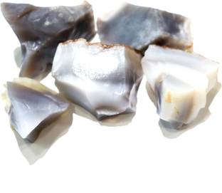 MARKA Blue Chalcedony Rough Regular Asymmetrical Crystal Stone