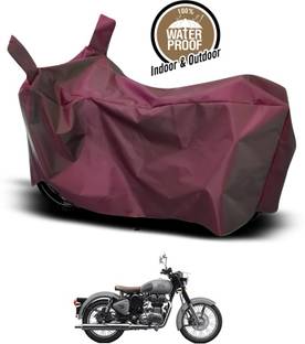 SEBONGO Waterproof Two Wheeler Cover for Royal Enfield