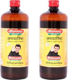 Baidyanath Abhyarishtha - Useful in Piles & Constipation - Pack of 2