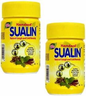 हमदर्द Sualin tablet Natural Cough and Cold TABLETS